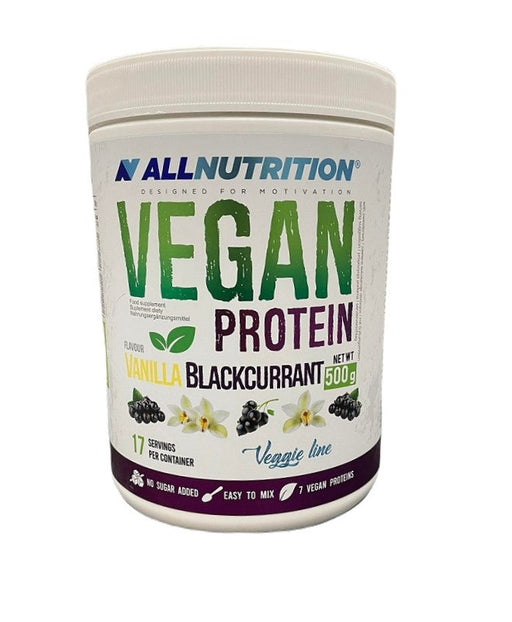 Allnutrition Vegan Protein, Vanilla Blackcurrant - 500g - Protein at MySupplementShop by Allnutrition