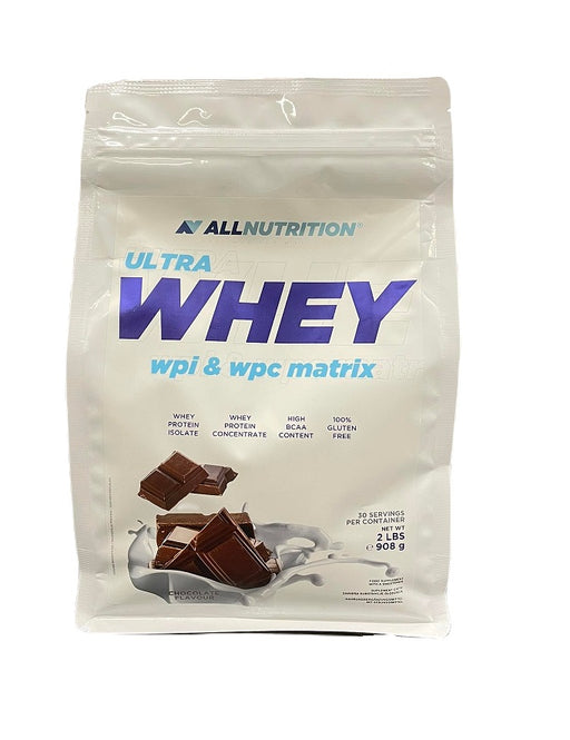 Allnutrition Ultra Whey, Chocolate - 908 grams | High-Quality Protein | MySupplementShop.co.uk
