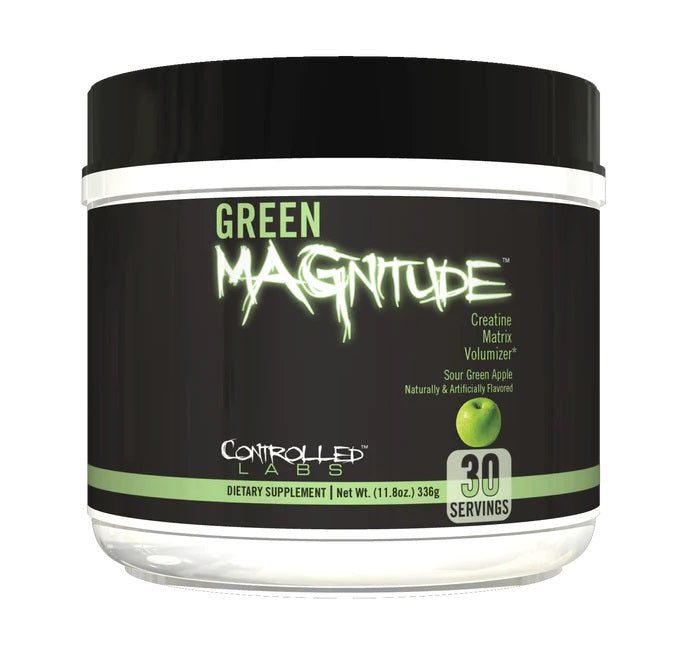 Controlled Labs Green MAGnitude Sour Green Apple  336g - Creatine Supplements at MySupplementShop by Controlled Labs