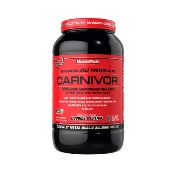 MuscleMeds Carnivor Cookies & Cream  840g - Protein at MySupplementShop by MuscleMeds