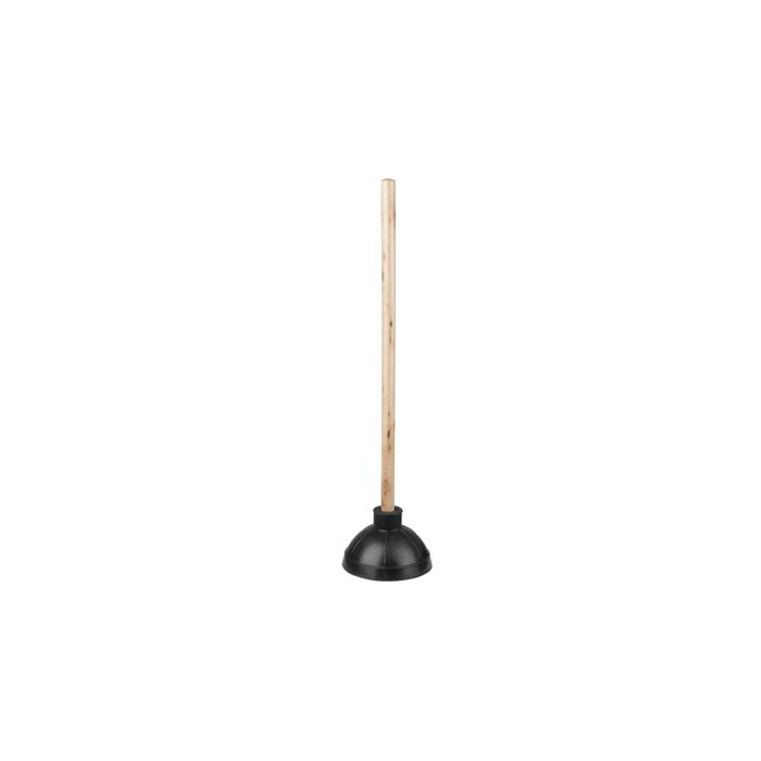 JANTEX Plunger With Wooden Handle