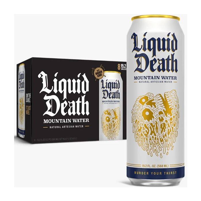 Liquid Death Still Mountain Water - 12 x 500ml - Default Title - Still Water at MySupplementShop by Liquid Death